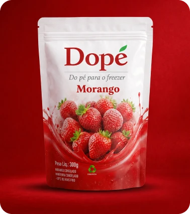 Morango inteiro congelado IQF